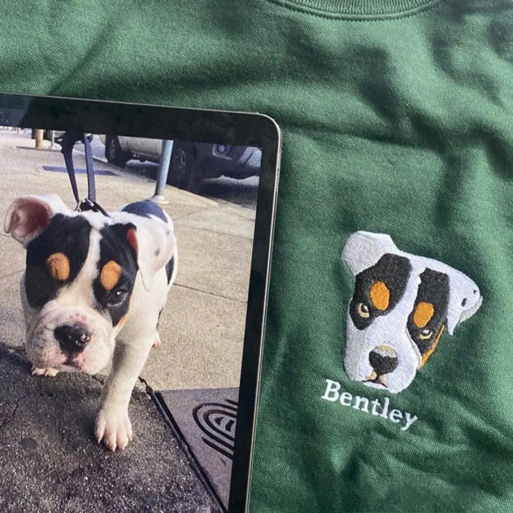 Custom Embroidered Pet Sweatshirt